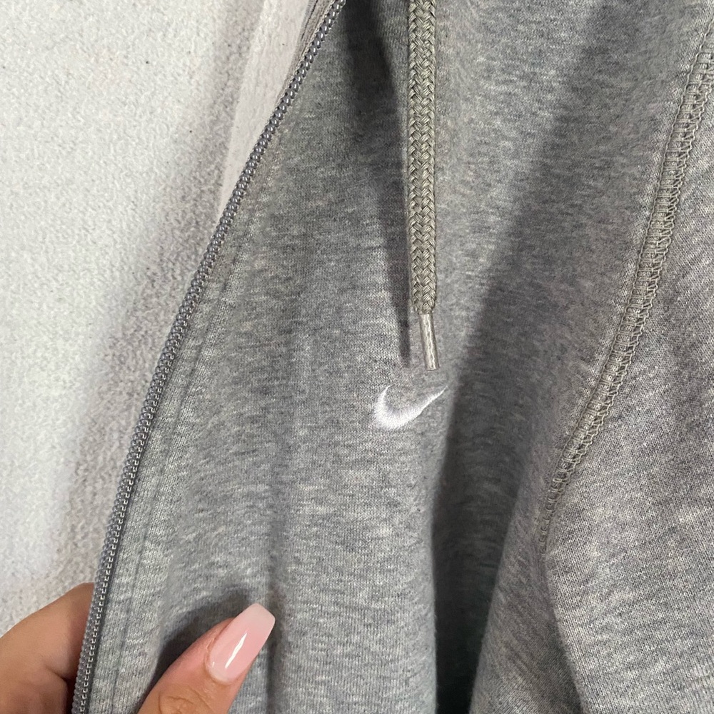 Grey Nike zip up